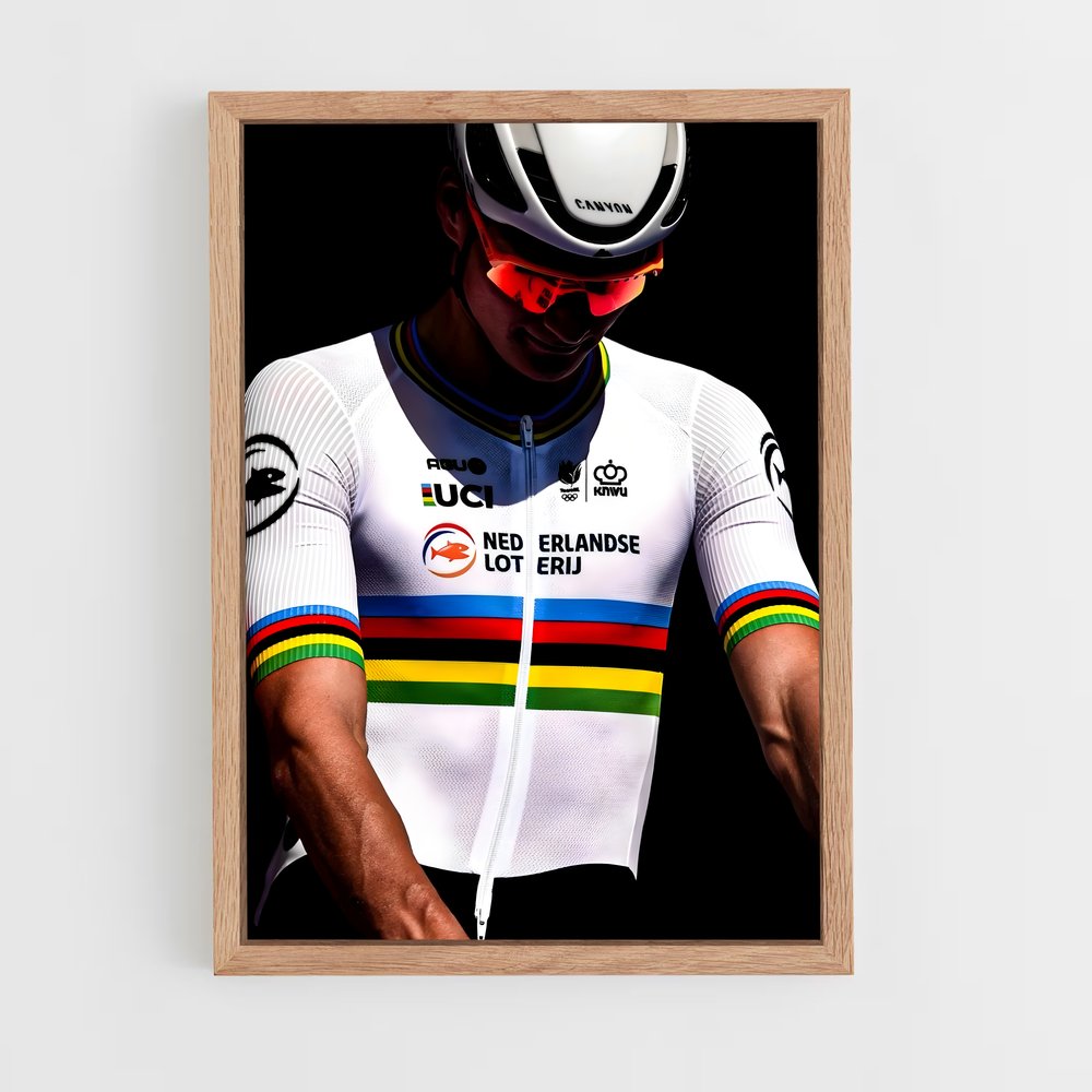 Poster Mathieu van poel – affiche Cyclisme (vue 4)